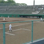 福岡地区高等学校新人野球大会 2回戦　トレーナーサポート
