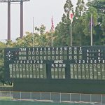 第１０１回全国高等学校野球選手権　福岡大会　2回戦トレーナーサポート