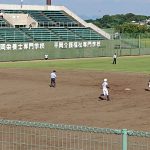 第１０１回全国高等学校野球選手権　福岡大会　3回戦トレーナーサポート