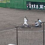 第145回九州地区高等学校野球　福岡大会２回戦　トレーナーサポート