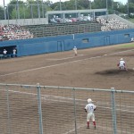 福岡地区高等学校新人野球大会 1回戦　トレーナーサポート