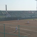 第142回　九州地区高等学校野球　福岡大会　4回戦トレーナーサポート