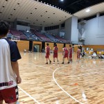 福太郎めんべいバスケ　クラブ選手権リーグ戦　トレーナーサポート